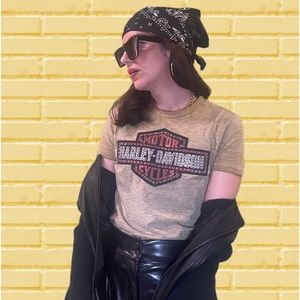 Harley Davidson 🦅 1903 Collection Studded Tee